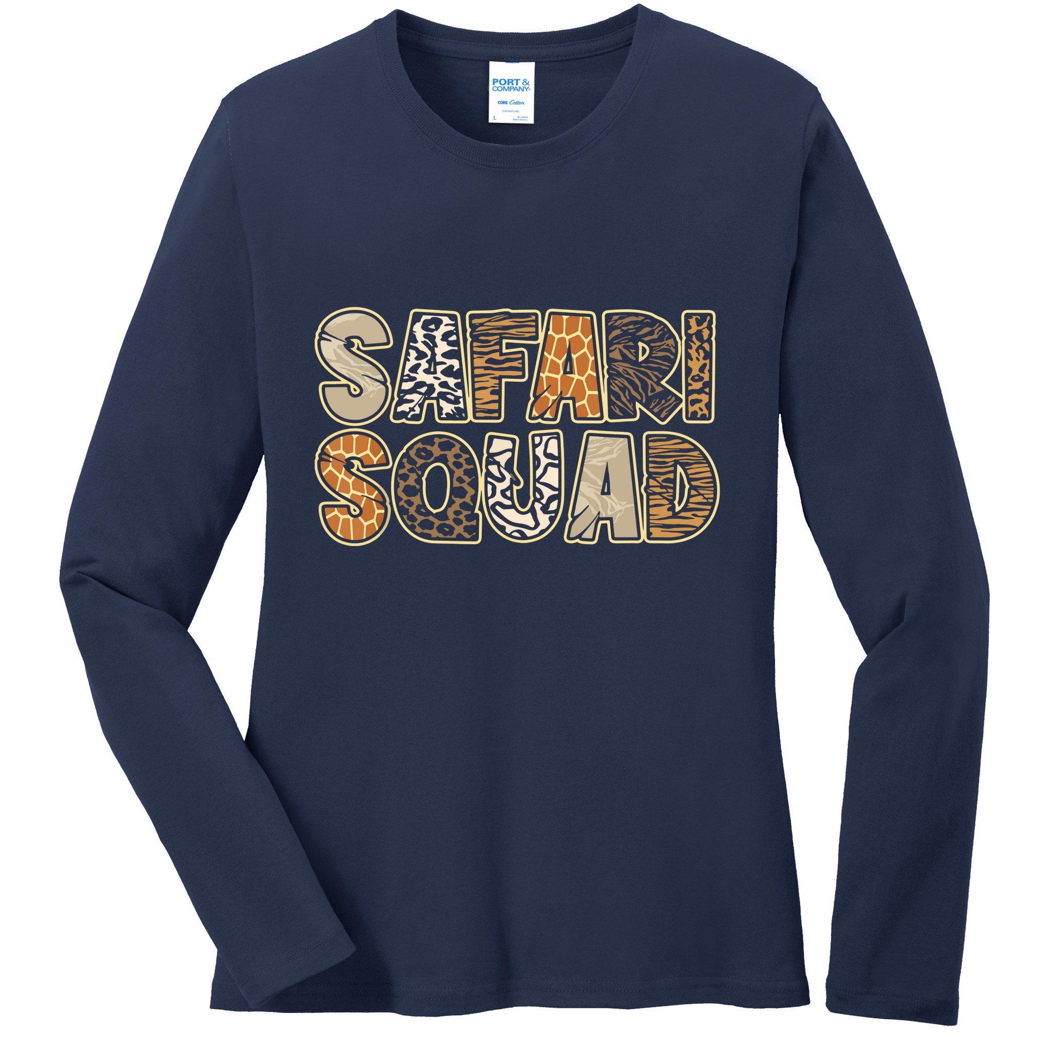 Arfica Safari Zoo Safari Squad Ladies Long Sleeve Shirt