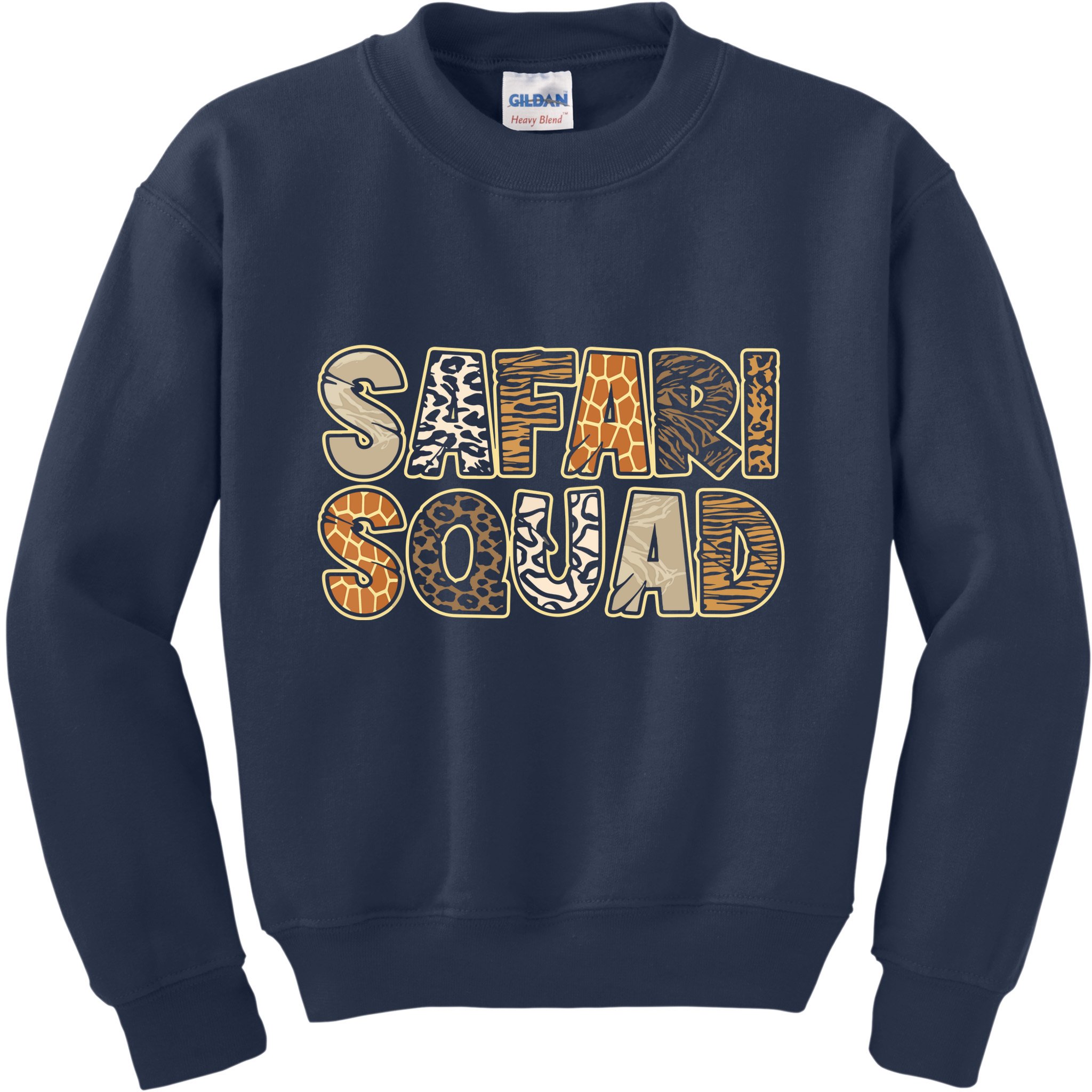 Arfica Safari Zoo Safari Squad Kids Sweatshirt
