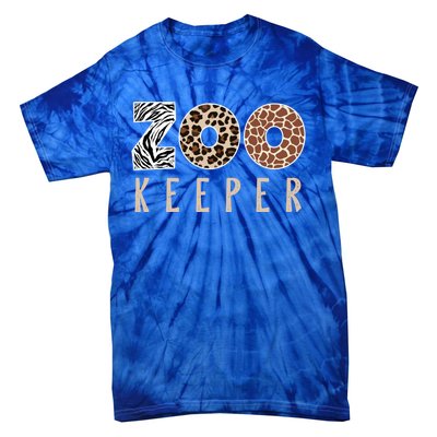 African Savanna Zoo Animal Costume Zookeeper Gift Tie-Dye T-Shirt