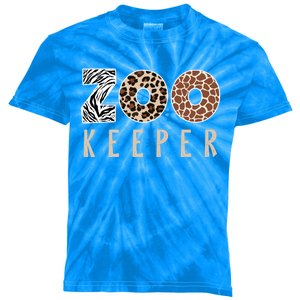 African Savanna Zoo Animal Costume Zookeeper Gift Kids Tie-Dye T-Shirt