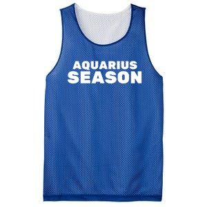 Aquarius Season Zodiac Sign Astrology Great Gift Mesh Reversible Basketball Jersey Tank