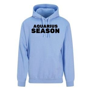 Aquarius Season Zodiac Sign Astrology Great Gift Unisex Surf Hoodie