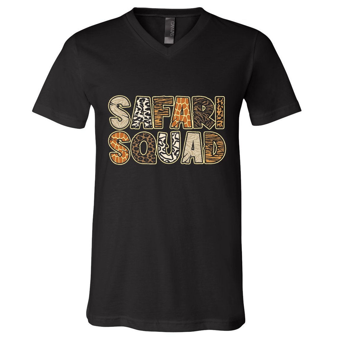 Arfica Safari Zoo Safari Squad Gift V-Neck T-Shirt