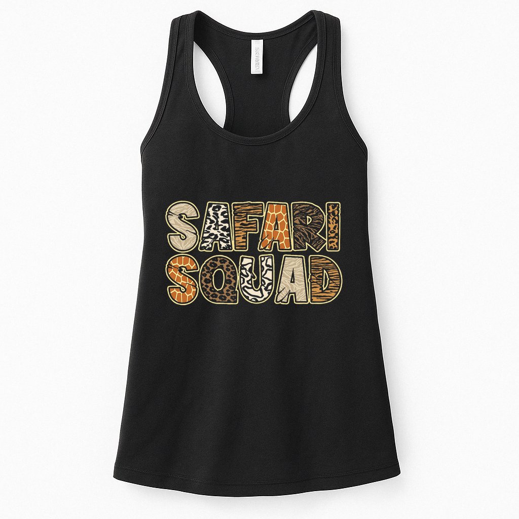 Arfica Safari Zoo Safari Squad Gift Womens Tank Top