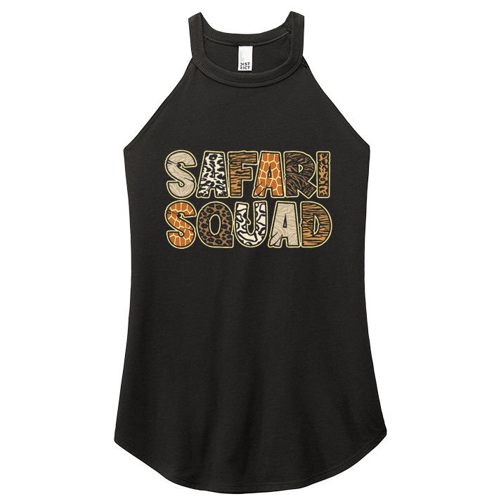 Arfica Safari Zoo Safari Squad Gift Women's Perfect Tri Rocker Tank