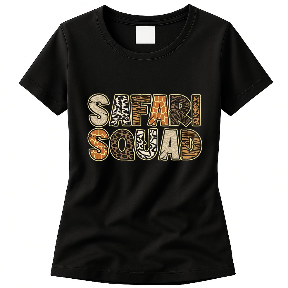 Arfica Safari Zoo Safari Squad Gift Womens T-Shirt