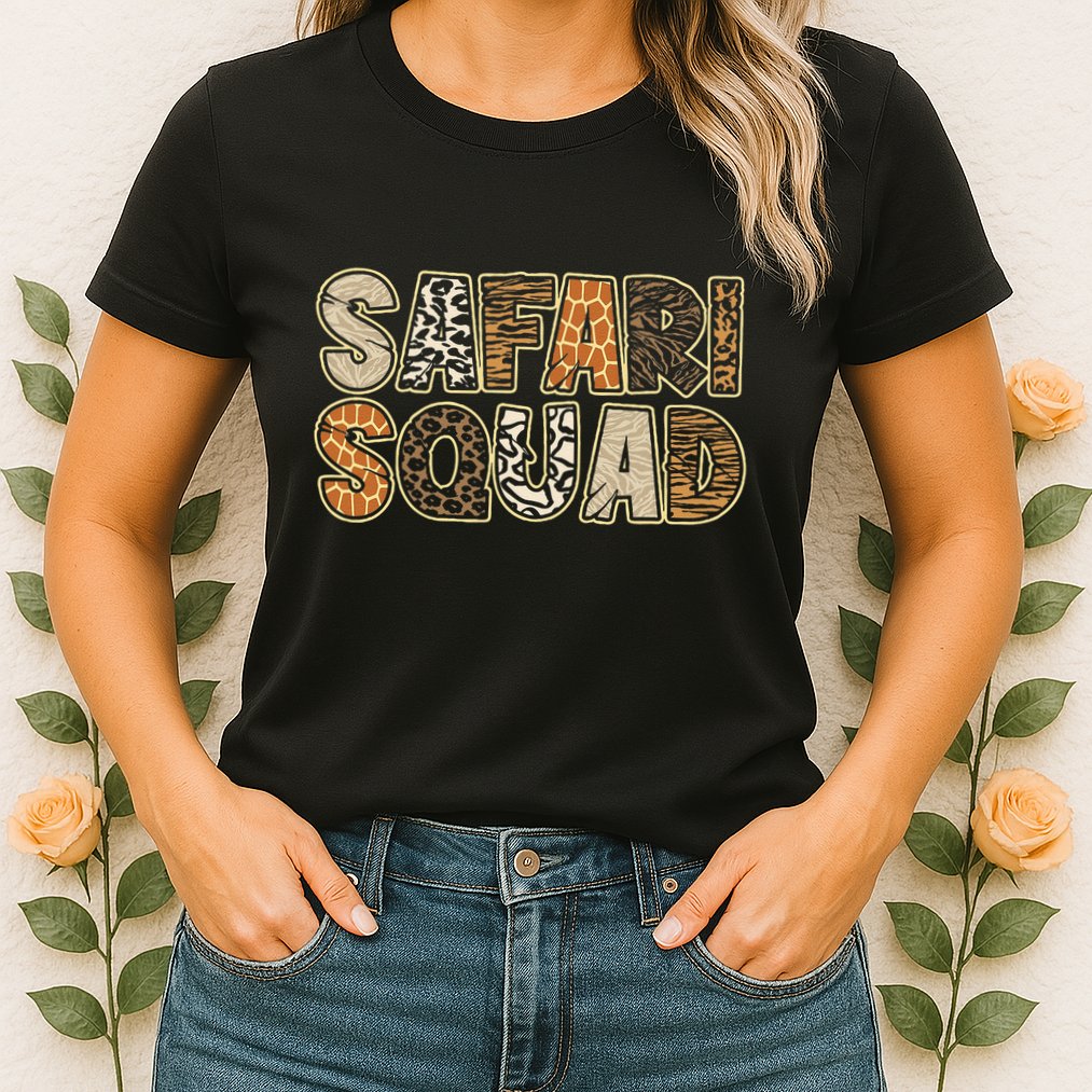 Arfica Safari Zoo Safari Squad Gift Womens T-Shirt