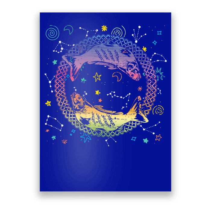 Astrological Sign Zodiac Sign Astrology Horoscope Pisces Gift Poster