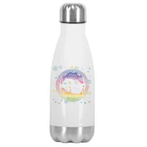 Astrological Sign Zodiac Sign Astrology Horoscope Pisces Gift Stainless Steel Insulated Water Bottle