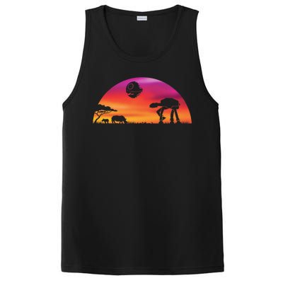 AT-AT Death Star Sunrise Silhouette PosiCharge Competitor Tank