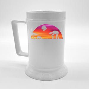 AT-AT Death Star Sunrise Silhouette Beer Stein