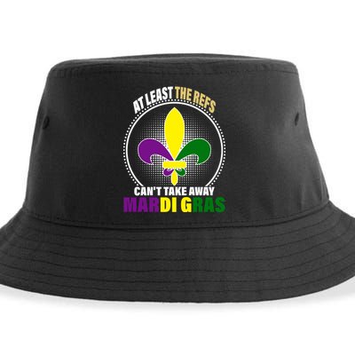 At Least The Refs Can't Take Away Mardi Gras Sustainable Bucket Hat