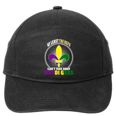 At Least The Refs Can't Take Away Mardi Gras 7-Panel Snapback Hat