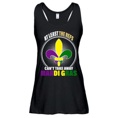 At Least The Refs Can't Take Away Mardi Gras Ladies Essential Flowy Tank