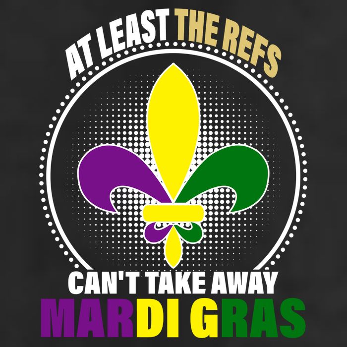 At Least The Refs Can't Take Away Mardi Gras Hat