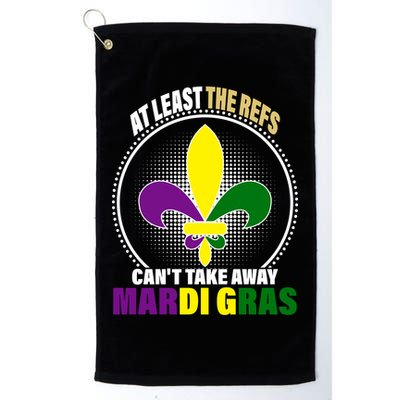 At Least The Refs Can't Take Away Mardi Gras Golf Towel