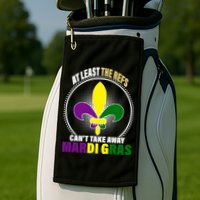 At Least The Refs Can't Take Away Mardi Gras Golf Towel