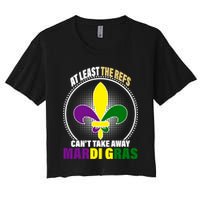 At Least The Refs Can't Take Away Mardi Gras Crop Top