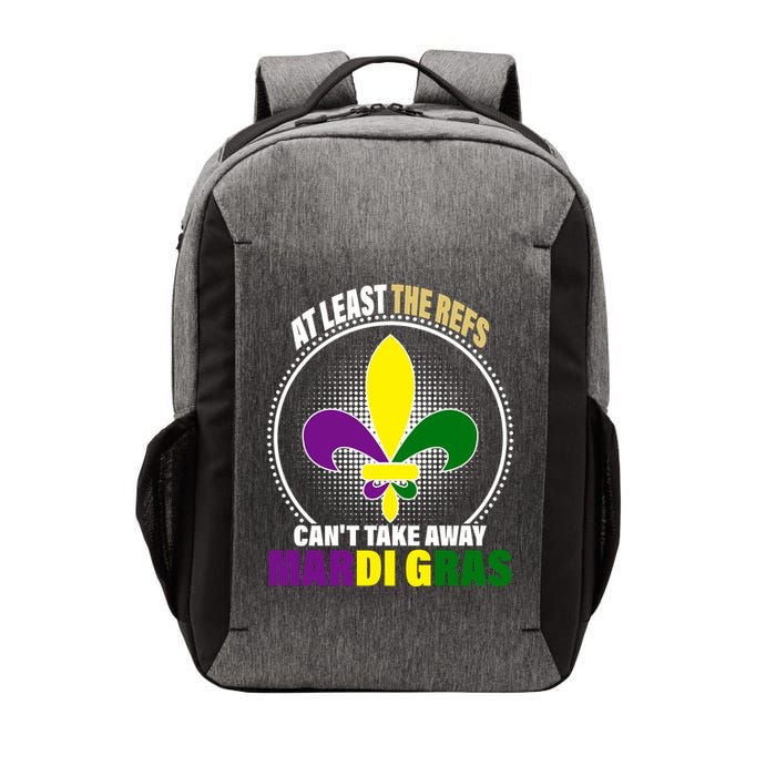 At Least The Refs Can't Take Away Mardi Gras Vector Backpack