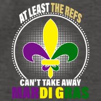 At Least The Refs Can't Take Away Mardi Gras Vector Backpack