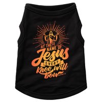 At The Name Of Jesus Every Knee Will Bow Doggie Tank