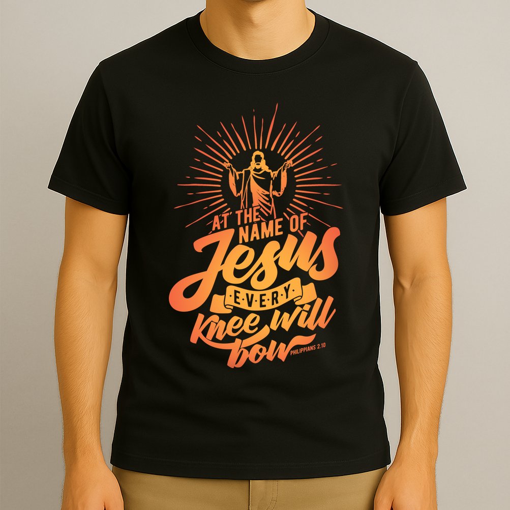 At The Name Of Jesus Every Knee Will Bow T-Shirt