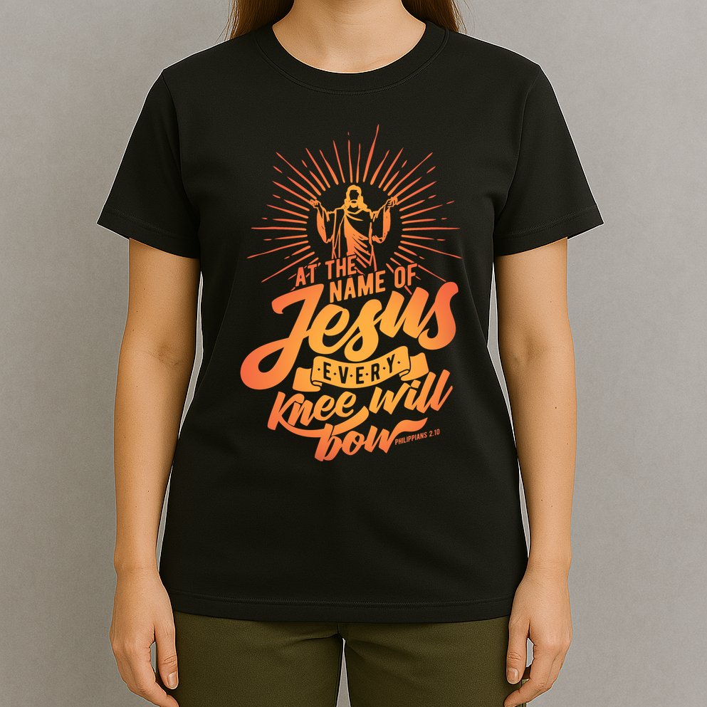 At The Name Of Jesus Every Knee Will Bow T-Shirt