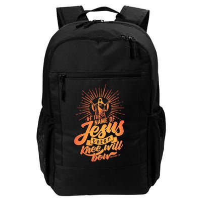 At The Name Of Jesus Every Knee Will Bow Backpack