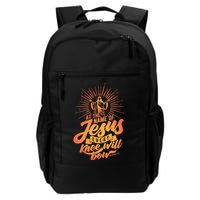 At The Name Of Jesus Every Knee Will Bow Backpack