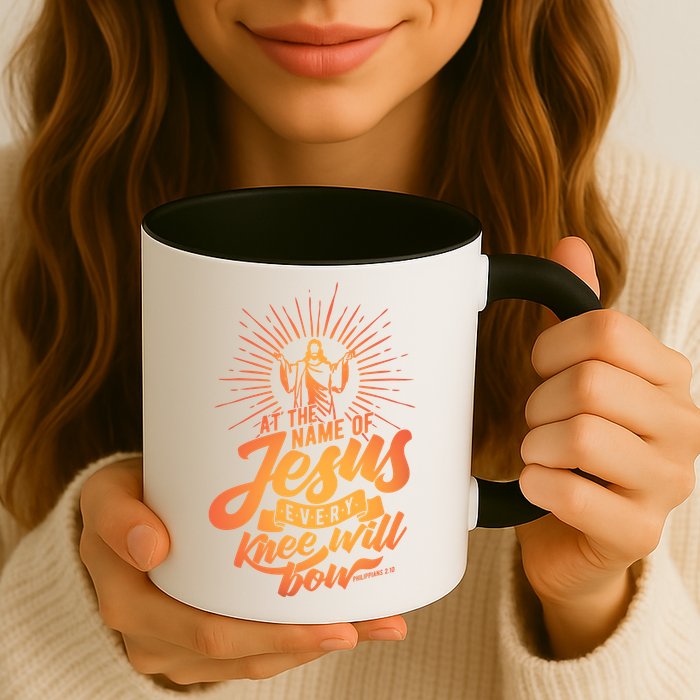 At The Name Of Jesus Every Knee Will Bow Mug