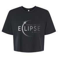 America Totality 04 08 24 Total Solar Eclipse 2024 Bella+Canvas Jersey Crop Tee