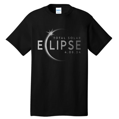 America Totality 04 08 24 Total Solar Eclipse 2024 Tall T-Shirt