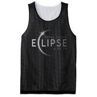 America Totality 04 08 24 Total Solar Eclipse 2024 Mesh Reversible Basketball Jersey Tank