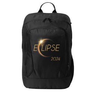 America Totality 04 08 24 Total Solar Eclipse 2024 City Backpack