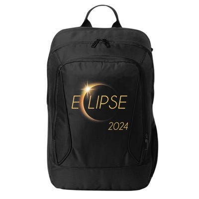 America Totality 04 08 24 Total Solar Eclipse 2024 City Backpack