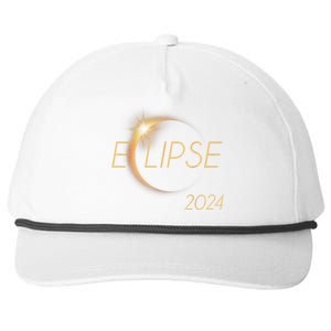 America Totality 04 08 24 Total Solar Eclipse 2024 Snapback Five-Panel Rope Hat