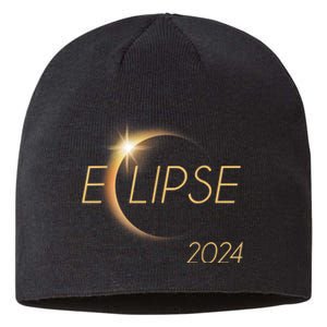 America Totality 04 08 24 Total Solar Eclipse 2024 Sustainable Beanie