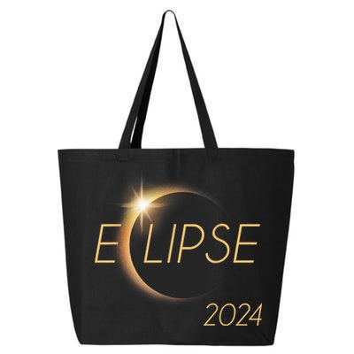 America Totality 04 08 24 Total Solar Eclipse 2024 25L Jumbo Tote