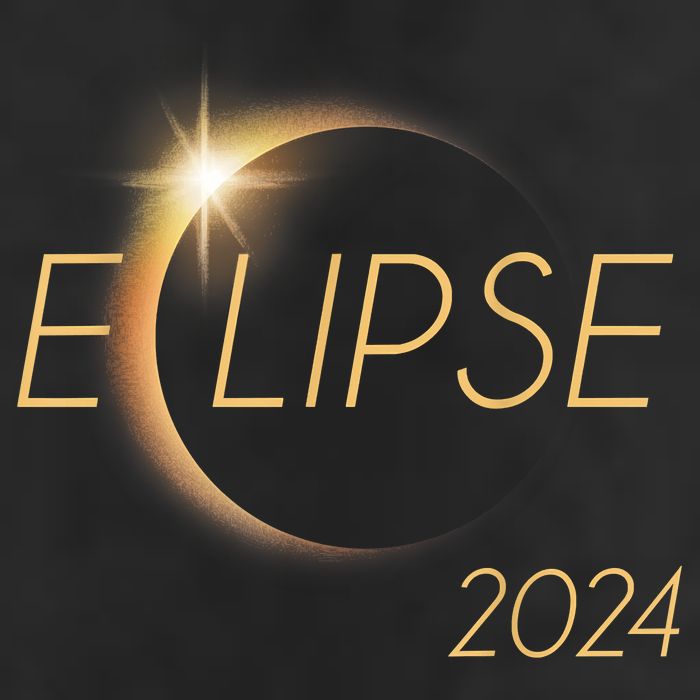 America Totality 04 08 24 Total Solar Eclipse 2024 25L Jumbo Tote