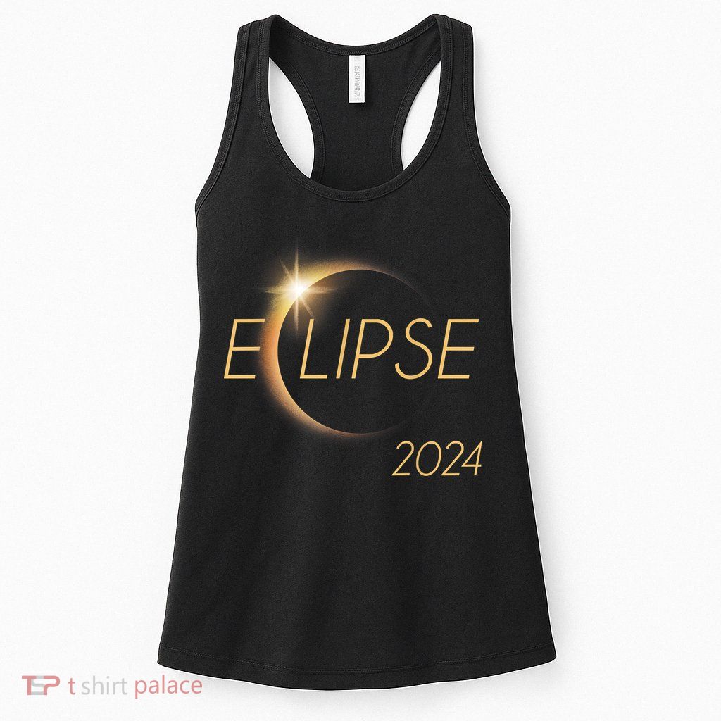 America Totality 04 08 24 Total Solar Eclipse 2024 Womens Tank Top