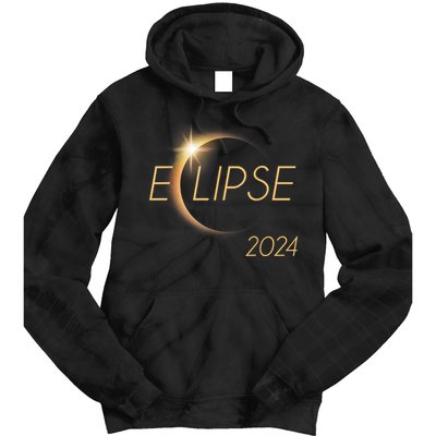 America Totality 04 08 24 Total Solar Eclipse 2024 Tie Dye Hoodie