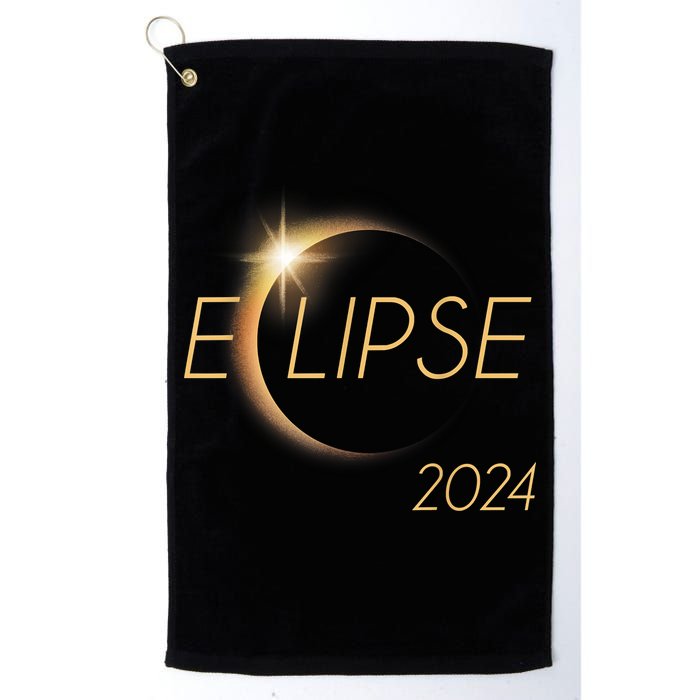 America Totality 04 08 24 Total Solar Eclipse 2024 Golf Towel