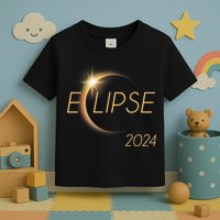 America Totality 04 08 24 Total Solar Eclipse 2024 Toddler T-Shirt