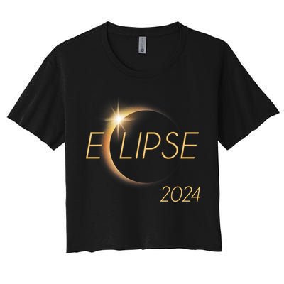 America Totality 04 08 24 Total Solar Eclipse 2024 Crop Top