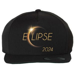 America Totality 04 08 24 Total Solar Eclipse 2024 Wool Snapback Cap