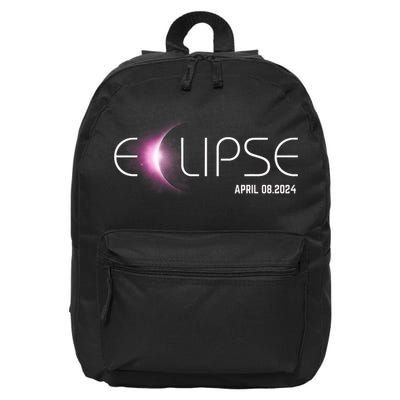 America Totality 04 08 24 Total Solar Eclipse 2024 Trendy 16 in Basic Backpack