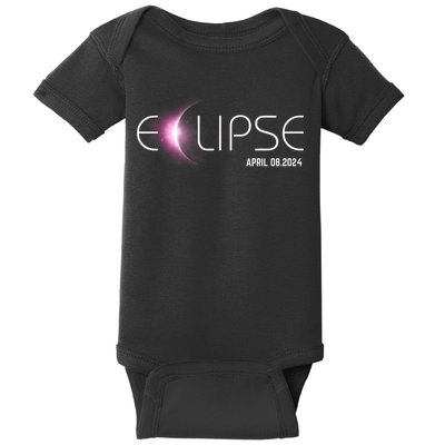 America Totality 04 08 24 Total Solar Eclipse 2024 Trendy Baby Bodysuit