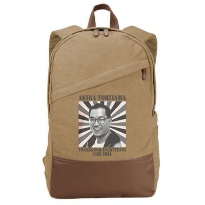 Akira Toriyama 1955 To 2024 Cotton Canvas Backpack