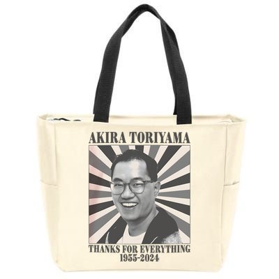 Akira Toriyama 1955 To 2024 Zip Tote Bag