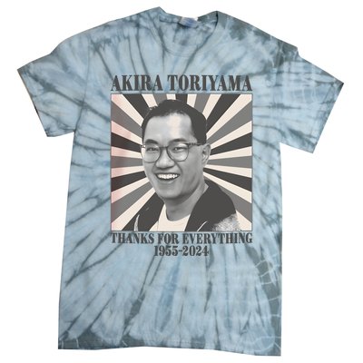 Akira Toriyama 1955 To 2024 Tie-Dye T-Shirt